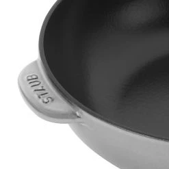 Staub 2.9 Qt Cast Iron Daily Pan | Graphite Grey -Cuisinart Shop 1010645 2