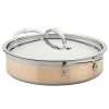 Hestan CopperBond Induction Cookware 3.5 Qt Covered Sauteuse 2 Hestan CopperBond Induction Cookware 3.5 Qt Covered Sauteuse -Cuisinart Shop 31599 hcb hestan copperbond 3.5 qt sauteuse with lid