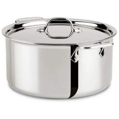All-Clad Stainless Steel Stockpot & Lid | 8 Qt.