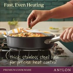 Anolon Cookware Anolon Accolade 8" & 10" Fry Pan Set -Cuisinart Shop ano afh saute fastevenheating 779b5018 4ad5 4526 86b2 f33107865a43 800x 1