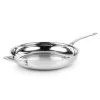 Cuisinart Custom-Clad 5-Ply Stainless Steel Fry Pan With Helper Handle | 12" 1 Cuisinart Custom-Clad 5-Ply Stainless Steel Fry Pan With Helper Handle | 12" -Cuisinart Shop cc522 30h