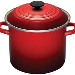 Le Creuset 8 Qt. Stock Pot | Cerise/Cherry Red