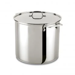 All-Clad Stainless Steel Stockpot & Lid | 16 Qt.