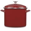 Cuisinart Chef's Classic 12-Quart Enamel On Steel Stockpot With Cover | Red 1 Cuisinart Chef's Classic 12-Quart Enamel On Steel Stockpot With Cover | Red -Cuisinart Shop eos12628r sd silo altered