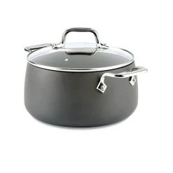 All-Clad HA1 Hard Anodized Nonstick Soup Pot & Lid | 4 Qt.