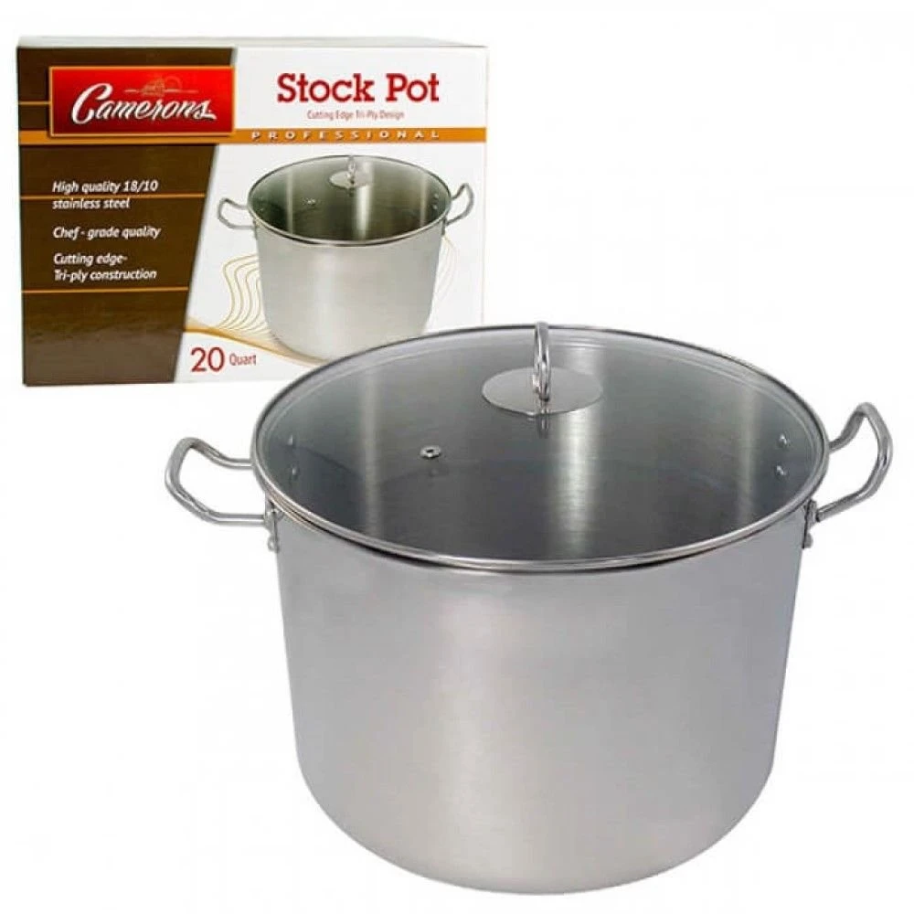 Camerons Products Camerons 20-Quart Stock Pot 3 Camerons Products Camerons 20-Quart Stock Pot