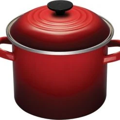 Le Creuset 6 Qt. Stock Pot | Cerise/Cherry Red