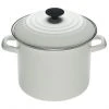 Le Creuset 8 Qt. Stock Pot | White 1 Le Creuset 8 Qt. Stock Pot | White -Cuisinart Shop n4100 2216 le cresuset 8 quart stockpot white 1