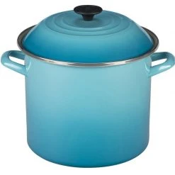 Le Creuset 10 Qt. Stock Pot | Caribbean Blue