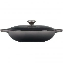 Le Creuset 3.75 Qt. Oval Signature Casserole With Stainless Steel Knob | Oyster Grey -Cuisinart Shop rs11685 ls2512 317fss 2