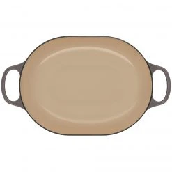 Le Creuset 3.75 Qt. Oval Signature Casserole With Stainless Steel Knob | Oyster Grey -Cuisinart Shop rs11687 ls2512 317fss 4