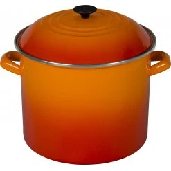 Le Creuset 16 Qt. Stock Pot | Flame Orange