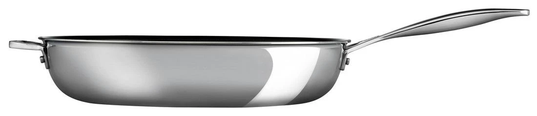 Le Creuset 12.5" Nonstick Deep Fry Pan | Stainless Steel 4 Le Creuset 12.5" Nonstick Deep Fry Pan | Stainless Steel - Image 2