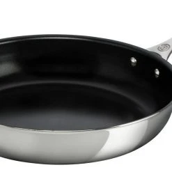 Le Creuset 12.5" Nonstick Deep Fry Pan | Stainless Steel