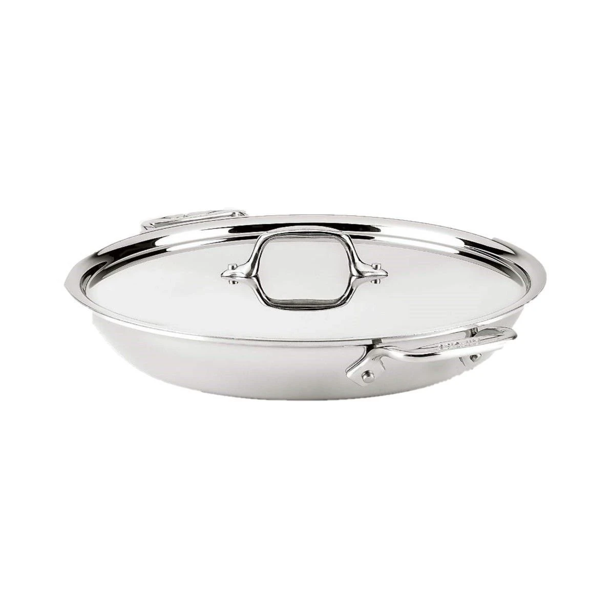 All-Clad D3 Stainless 3-Quart Universal Pan With Lid 3 All-Clad D3 Stainless 3-Quart Universal Pan With Lid